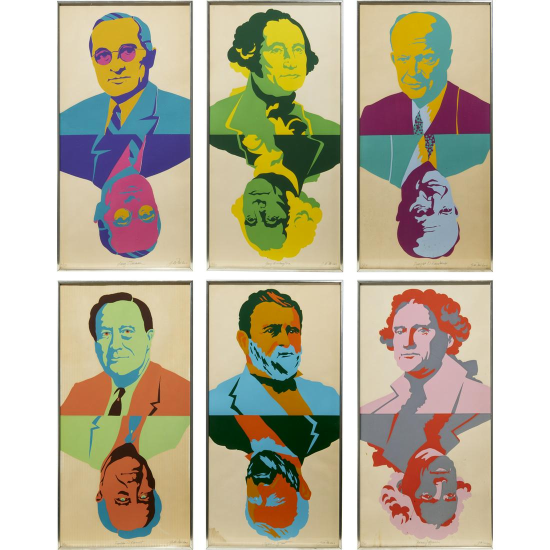 G.W. Michas, (6) Pop Art Presidential portraits (1 of 8)