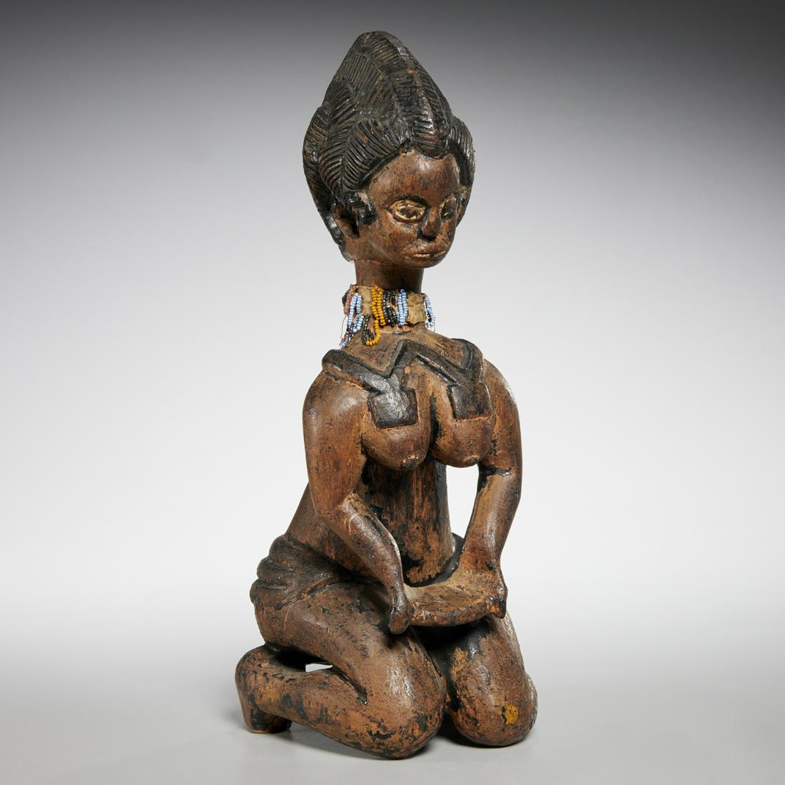 Baga Peoples, kneeling female figure (1 of 7)