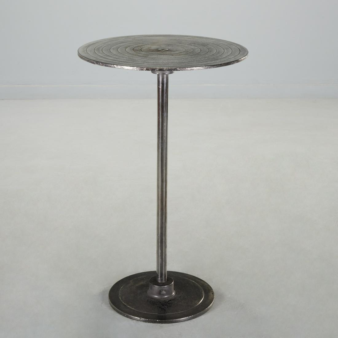 Antique industrial sculptor's wheel stand (1 of 6)