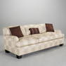 JM Frank (after), three-seat sofa, Peter Marino