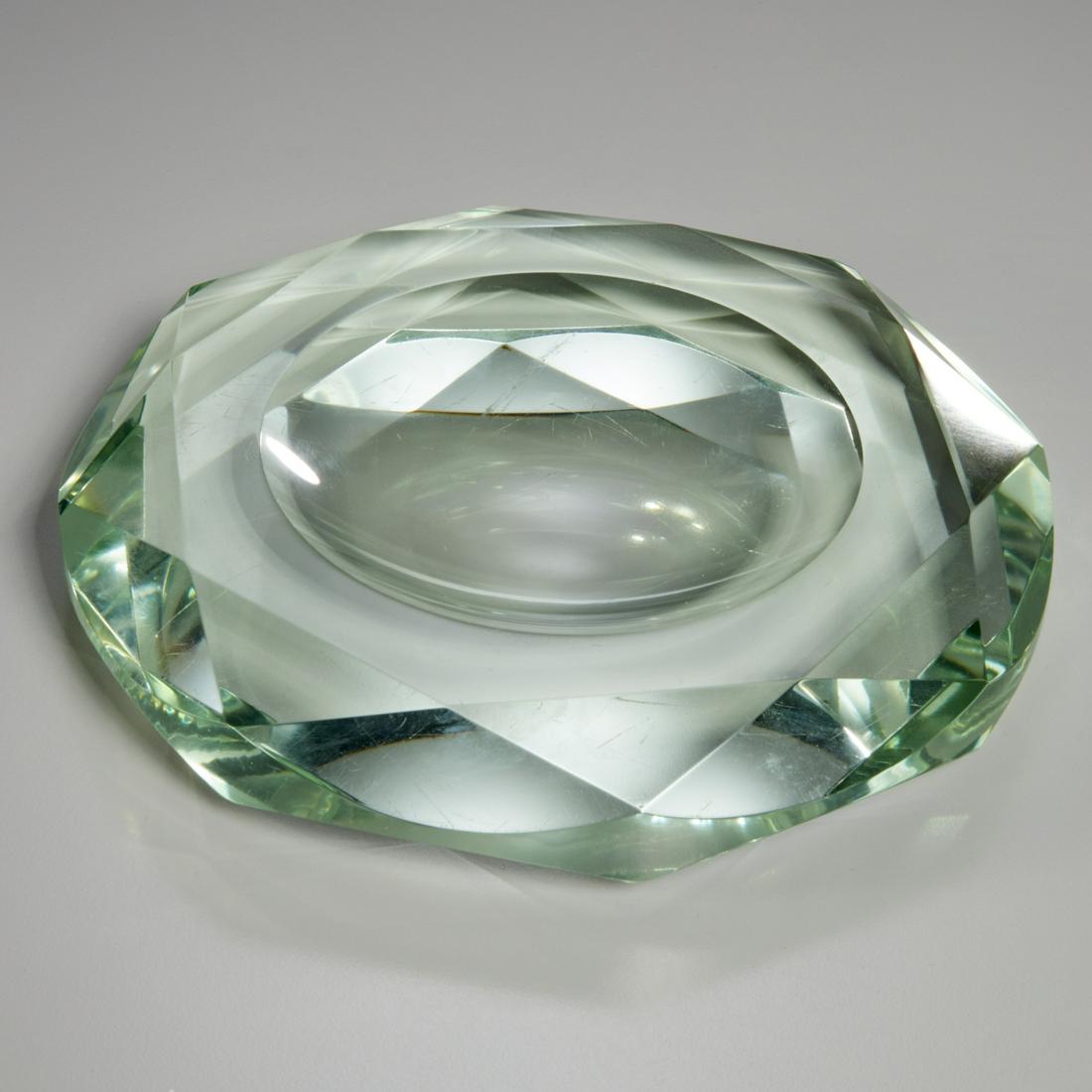 Max Ingrand for Fontana Arte, faceted vide poche (1 of 5)