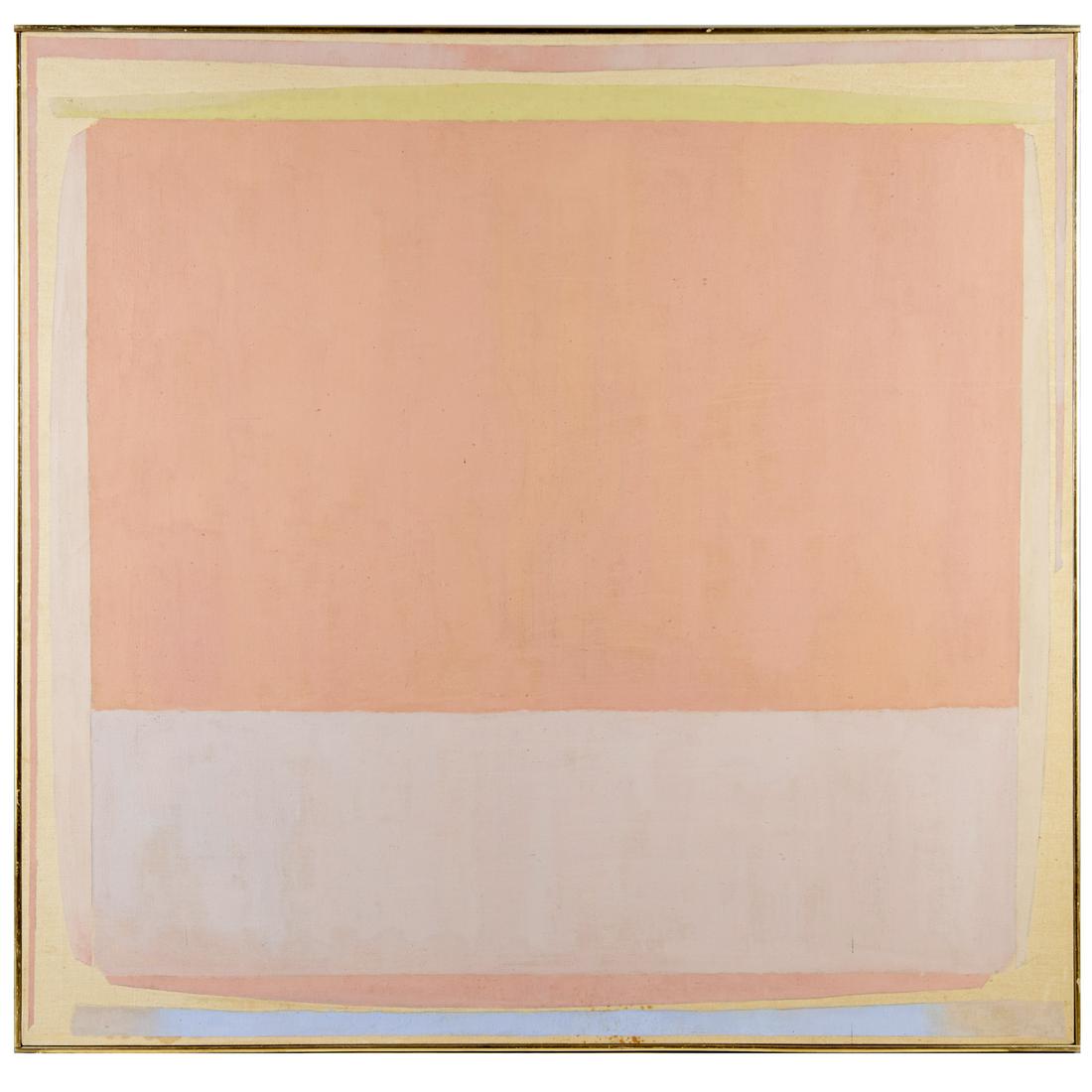 Stanley Boxer, large oil on canvas, 1972 (1 of 8)