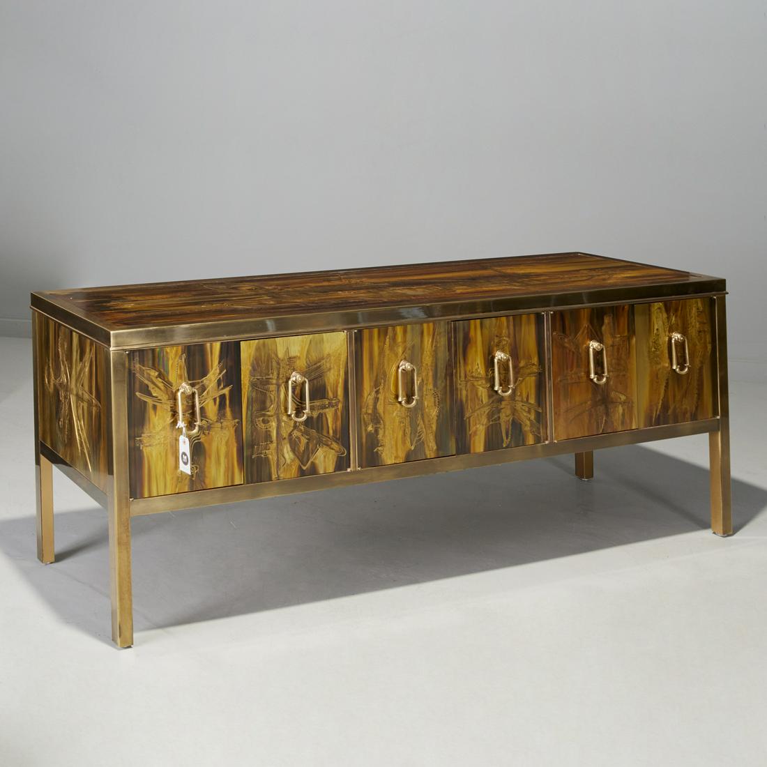 Bernhard Rohne for Mastercraft, bronze sideboard (1 of 10)