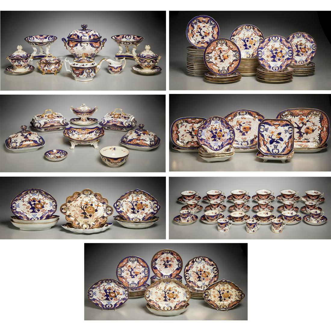 Extensive English King's dinnerware service (1 of 14)