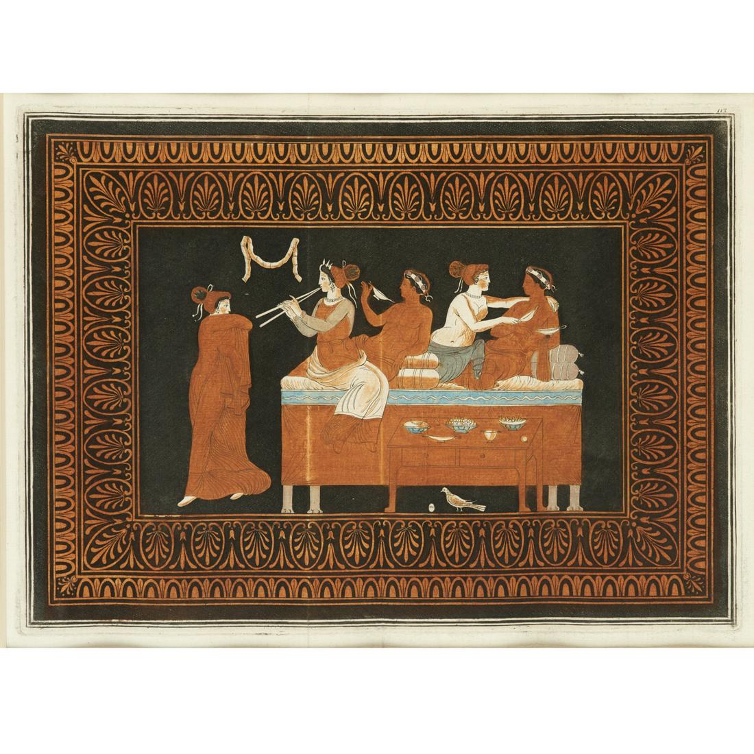 Sir William Hamilton, engraving, Plate 113 (1 of 6)