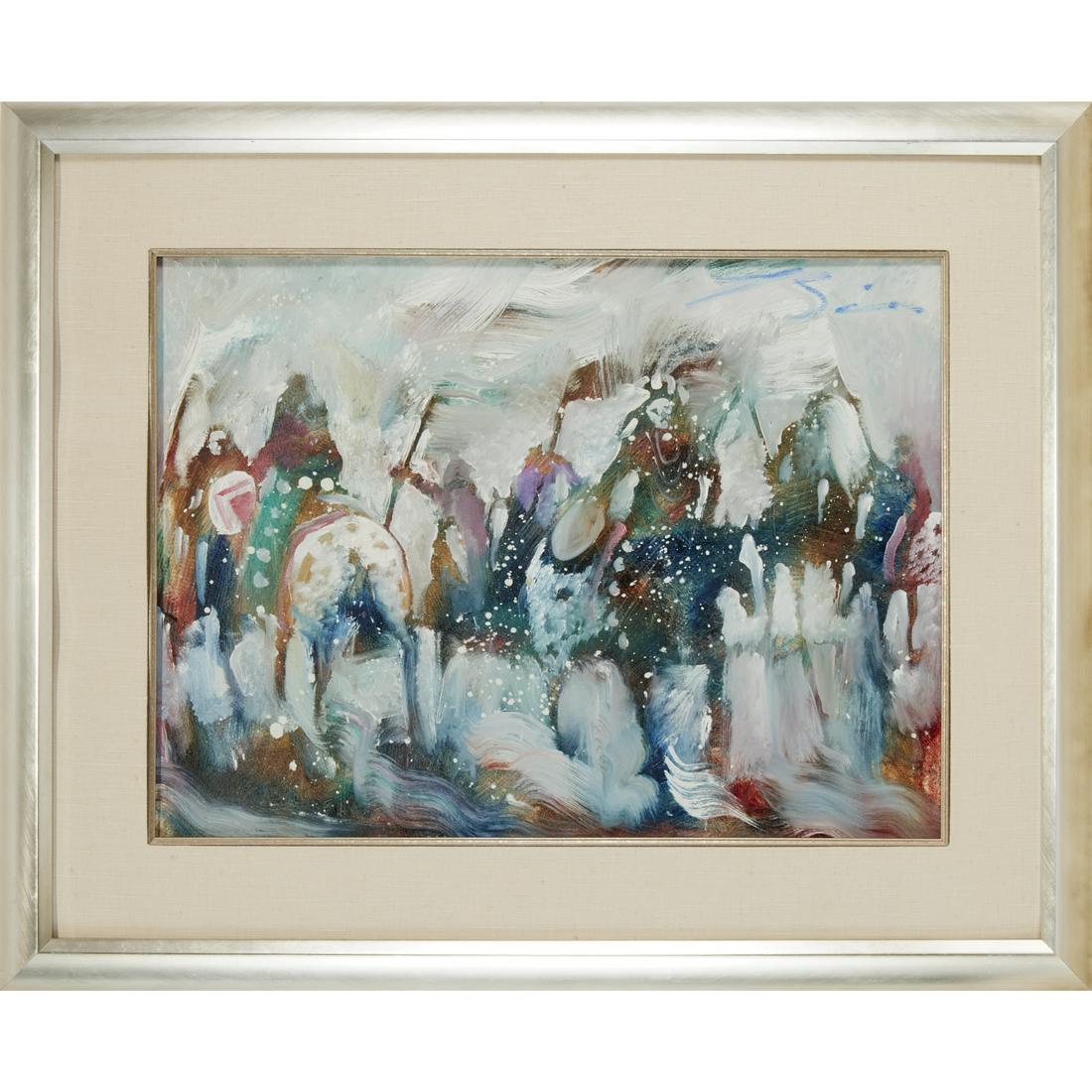 Earl Biss, oil on canvas, 1993 (1 of 6)