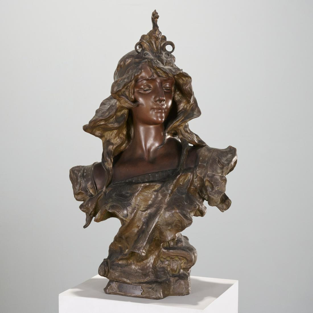 Pedro Rigual, large Art Nouveau bust (1 of 7)