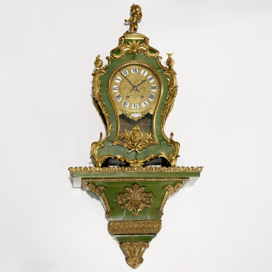 Churet Paris, Louis XV style bracket clock (1 of 15)