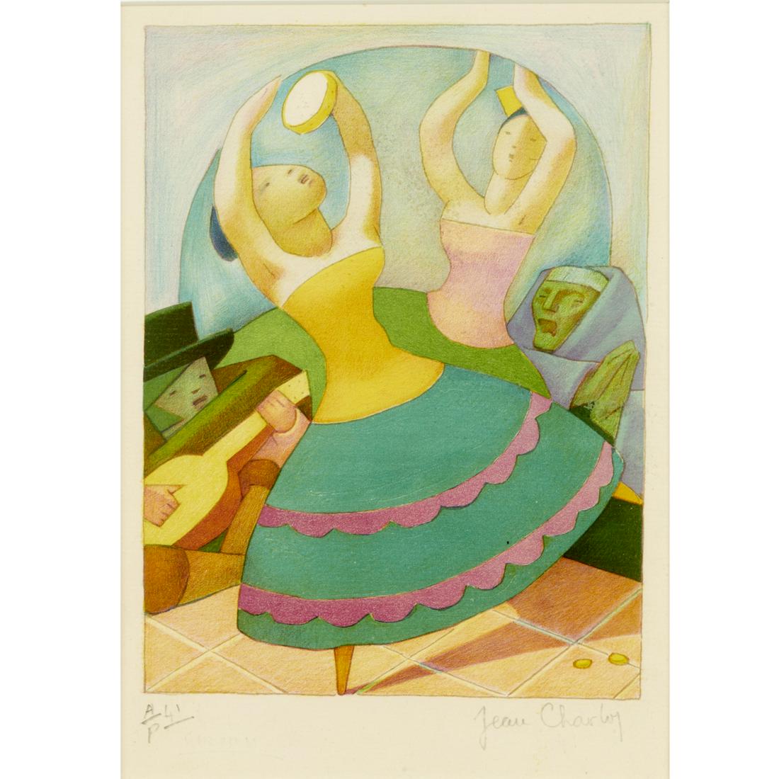 Jean Charlot, color lithograph, 1941 (1 of 7)