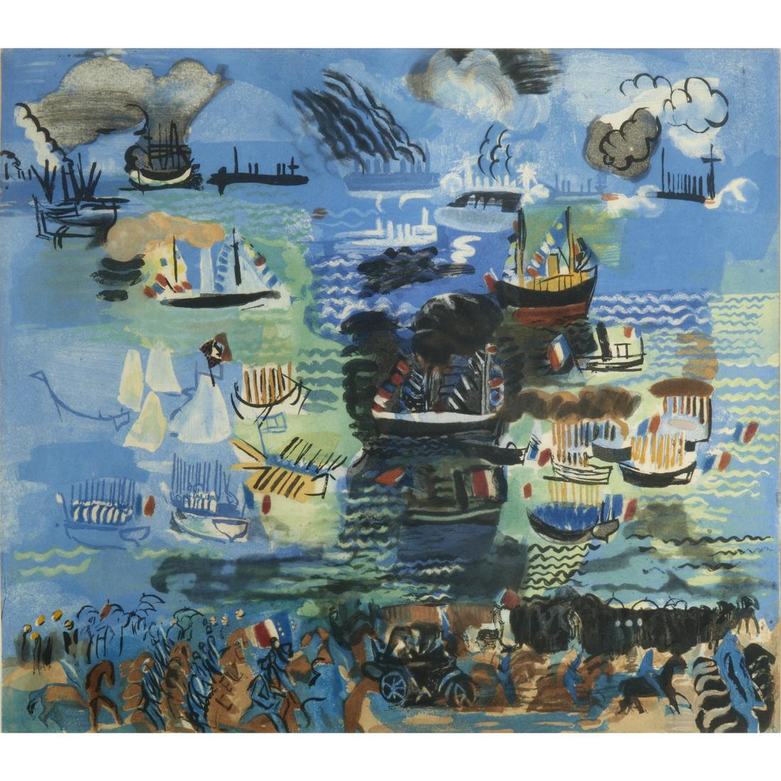 Raoul Dufy, color aquatint, c. 1928 (1 of 7)