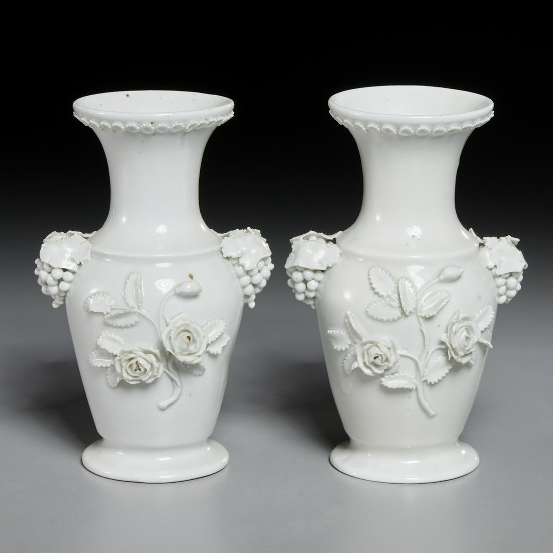 Extremely rare pair Meissen vases, c. 1715 (1 of 7)