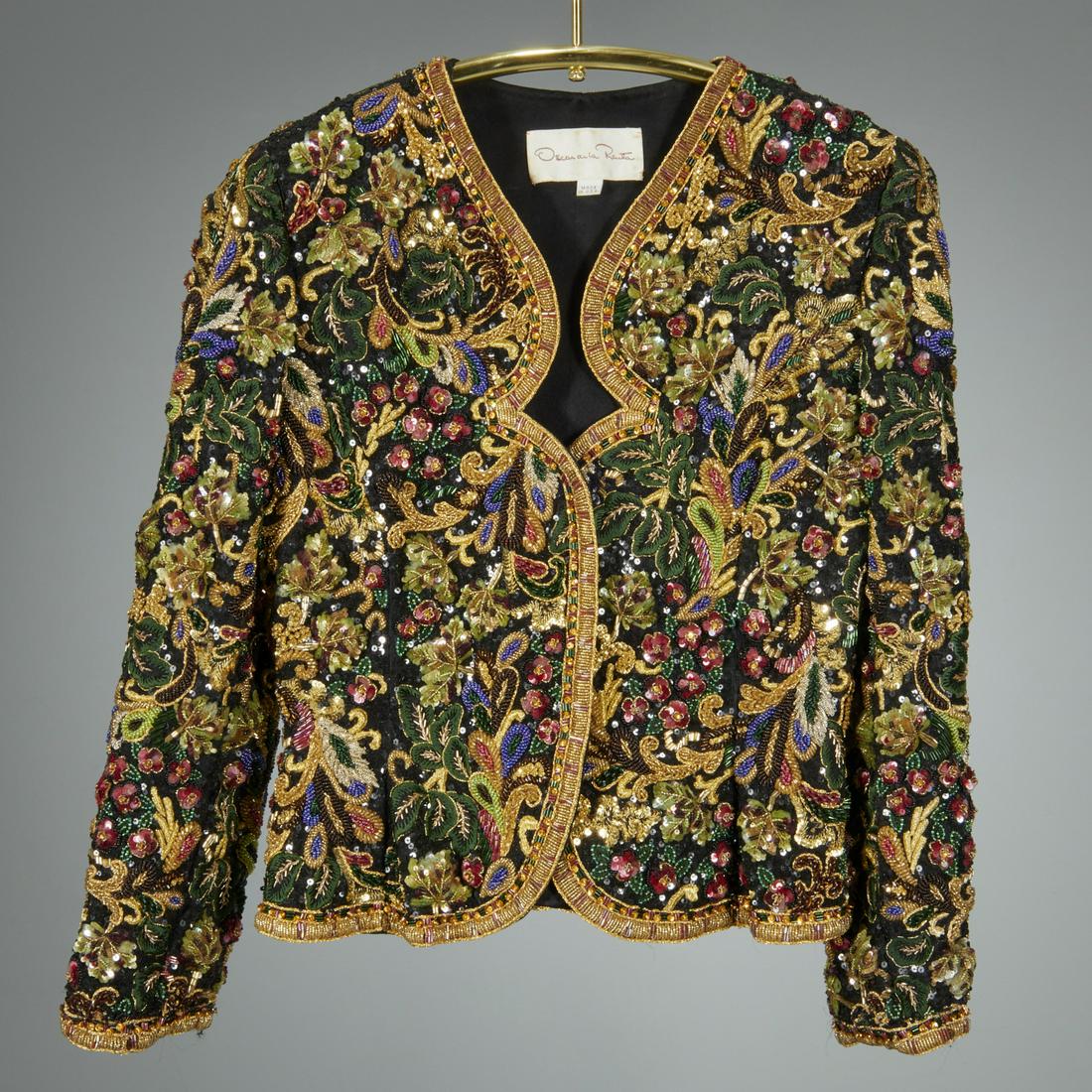Oscar de la Renta embellished evening jacket (1 of 8)