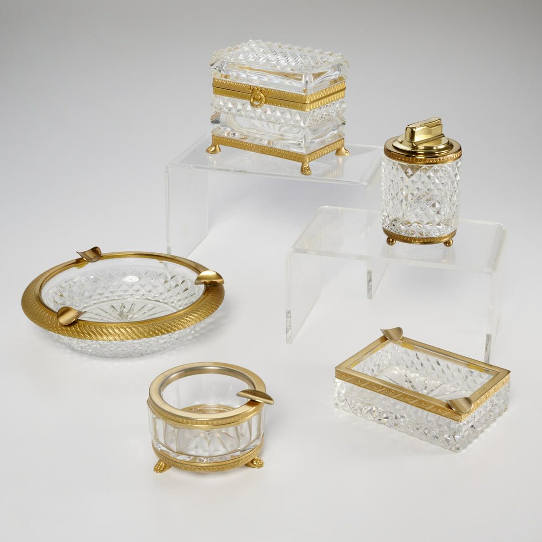 Baccarat style smoking set (1 of 8)
