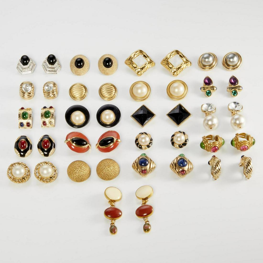 Group of costume jewelry earrings (1 of 13)