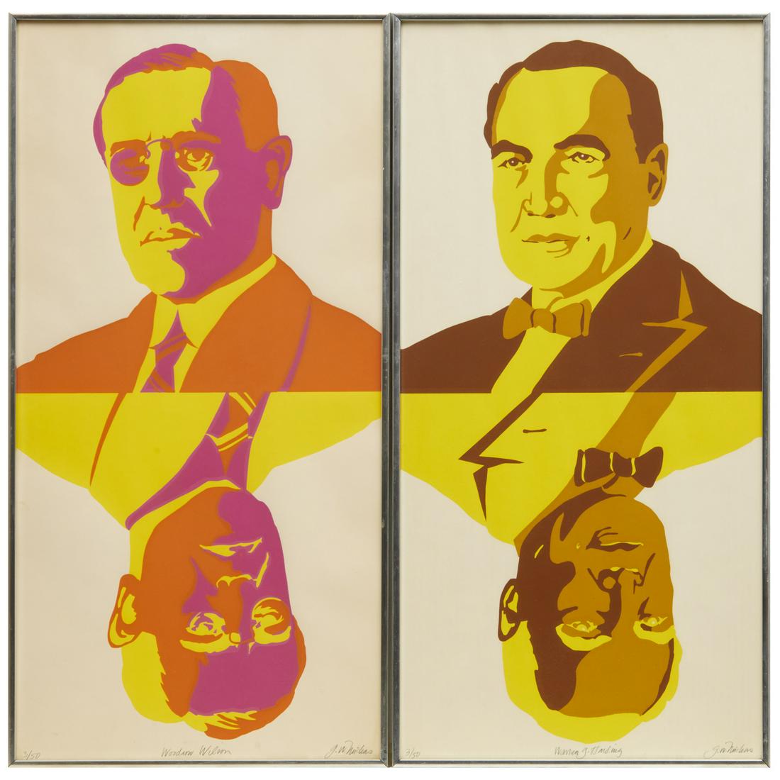 G.W. Michas, (2) Pop Art Presidential portraits (1 of 10)