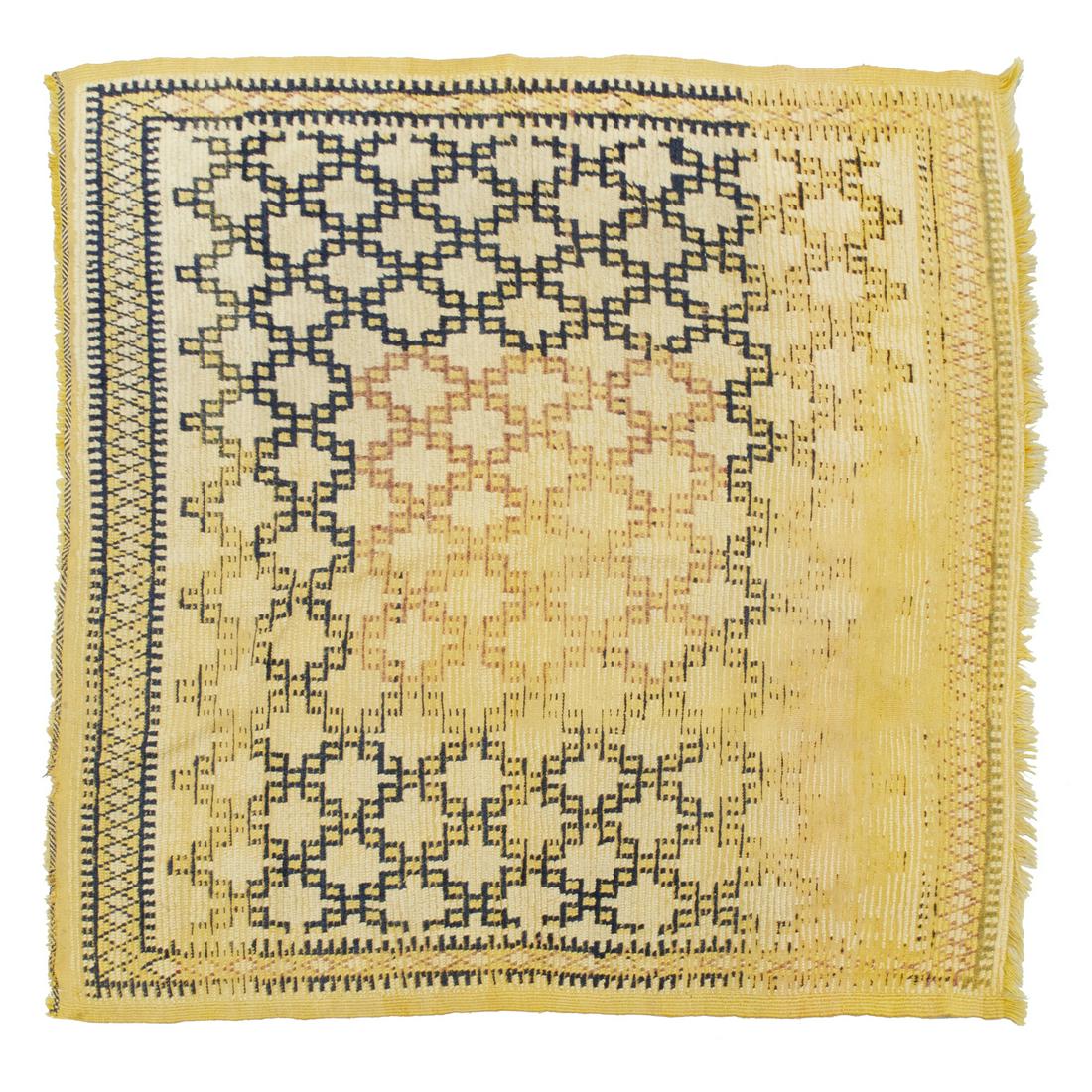 Moroccan flat weave area rug (1 of 7)