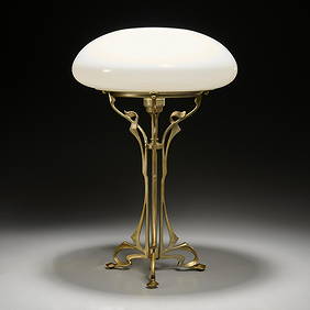 Austro-Hungarian Art Nouveau table lamp (1 of 4)