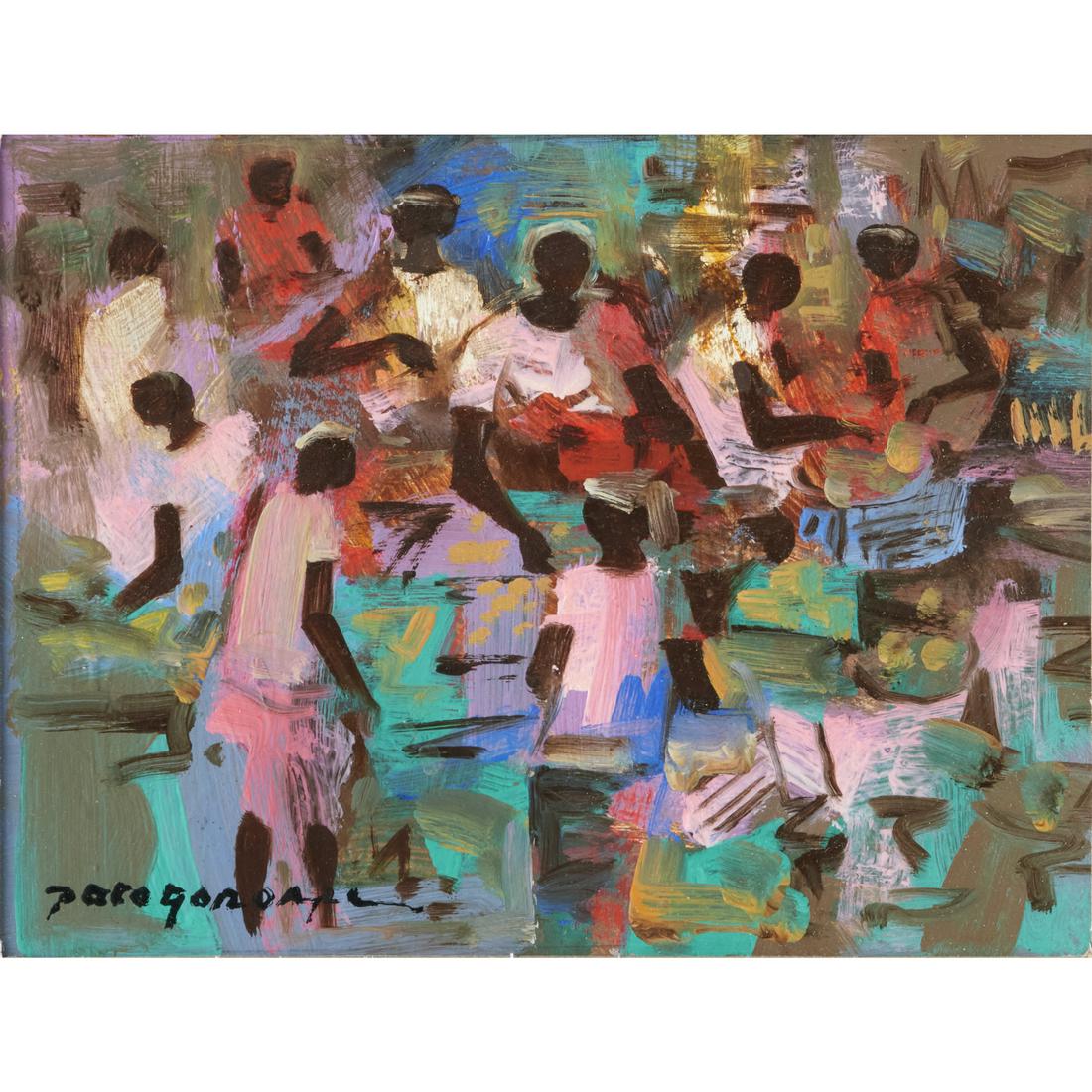 Paco Gorospe, oil on board (1 of 5)