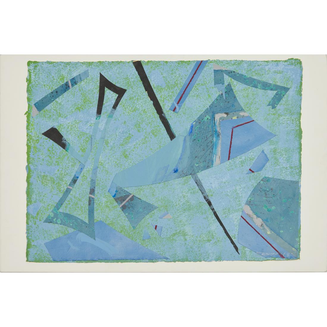 Edward Meneely, collage, 1983 (1 of 7)