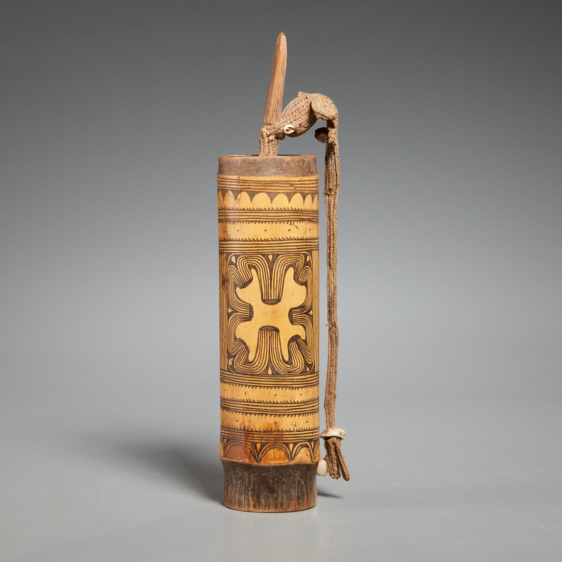 Oceanic bamboo lime container & spatula (1 of 6)