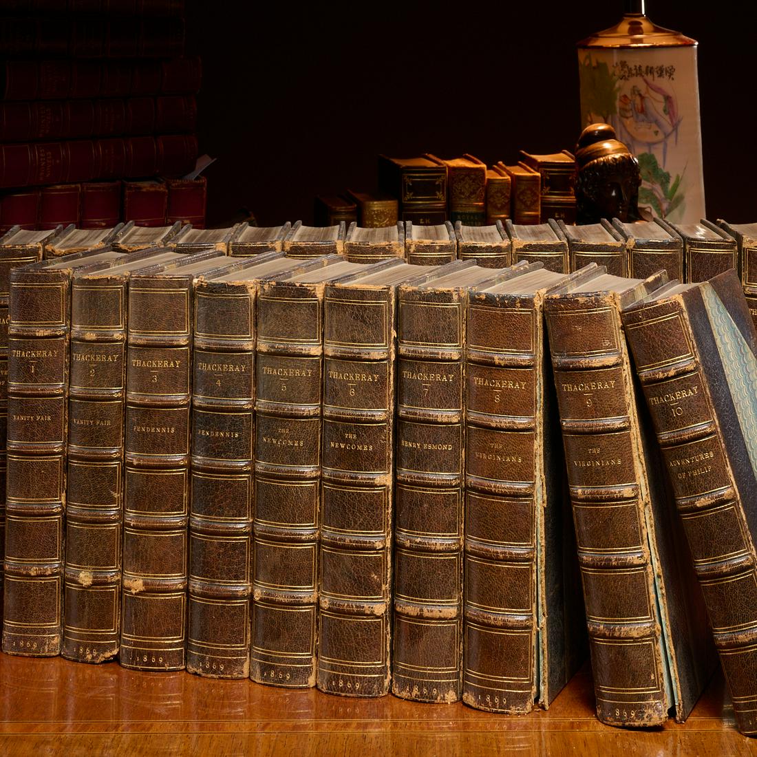 The Works of Thackeray, (24) vols., 1869, 1886 (1 of 7)