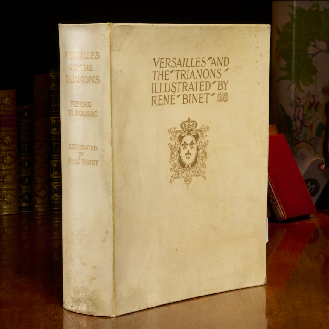 Rene Binet, Versailles and the Trianons, signed (1 of 6)