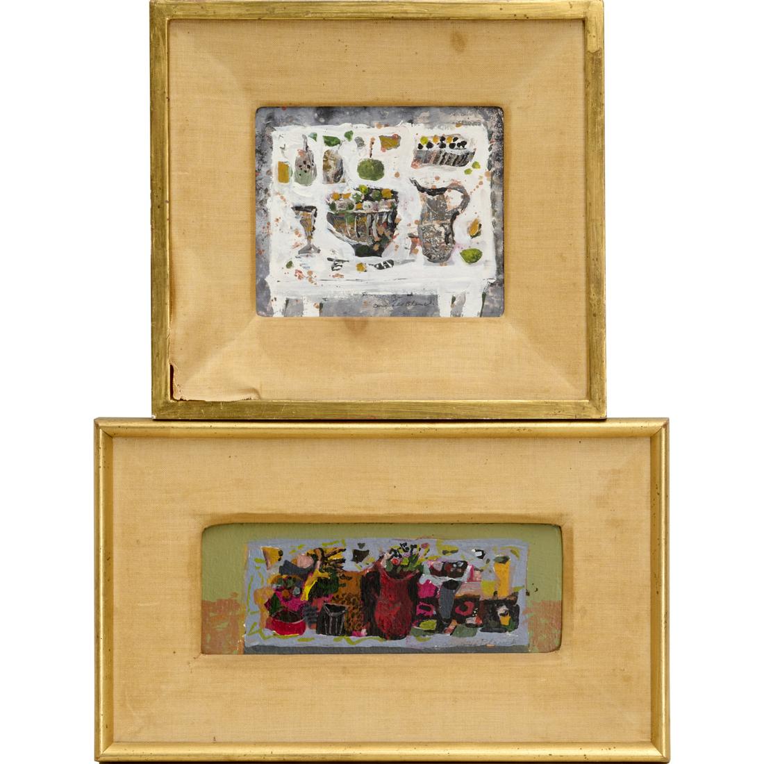 Arnold Blanch, (2) small oils on board, (1 of 14)