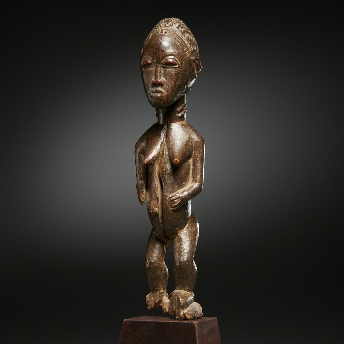Baule Peoples, early female spirit figure (1 of 9)