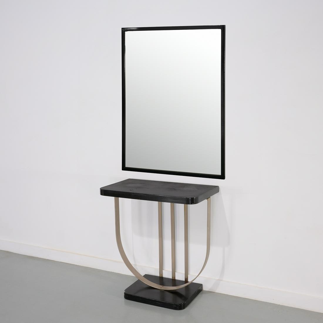 Donald Deskey (style), console and mirror (1 of 7)
