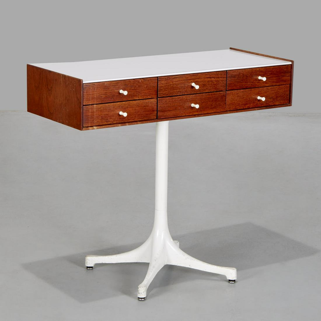 George Nelson, model 5515 jewelry chest on stand (1 of 7)