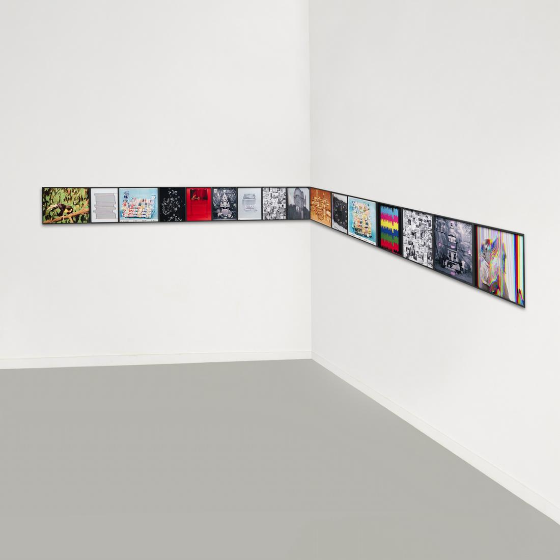 Sara Cwynar, instillation of 16 c-prints, 2014 (1 of 12)