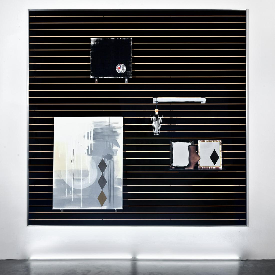 Josephine Meckseper, mixed media assemblage, 2012 (1 of 9)