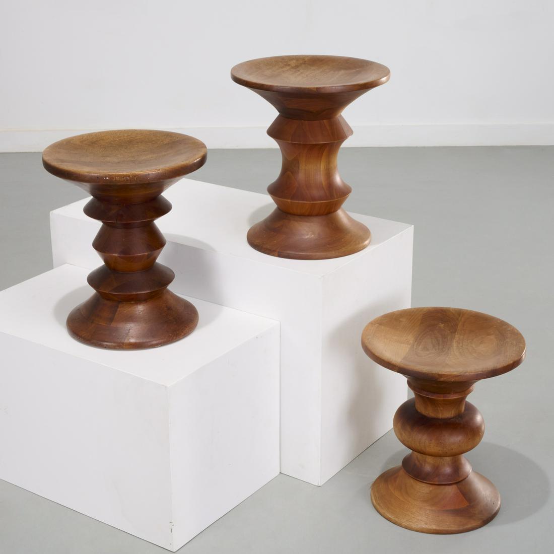 Charles & Ray Eames, set (3) Time Life stools (1 of 6)