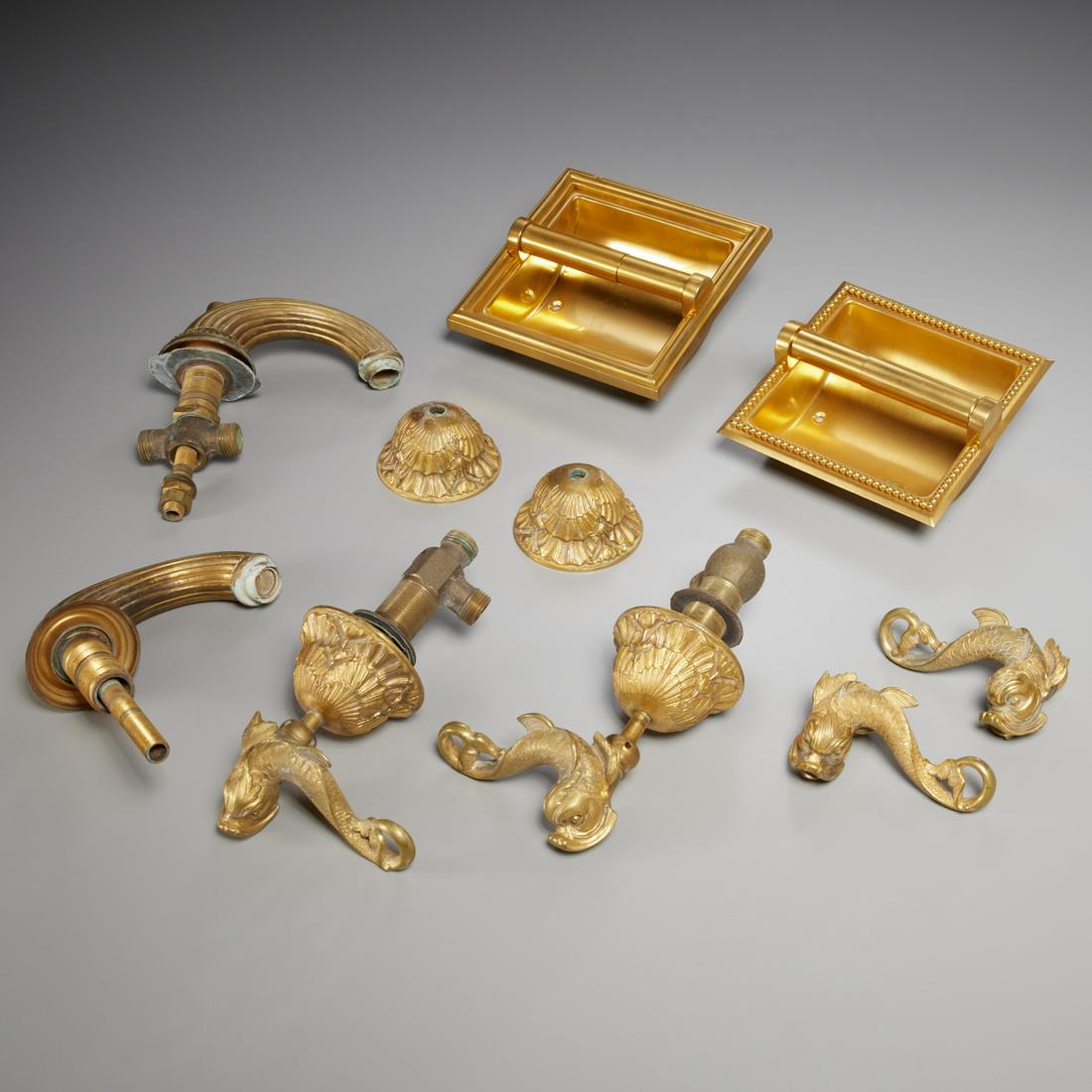 Group Sherle Wagner bonze bathroom fixtures (1 of 10)