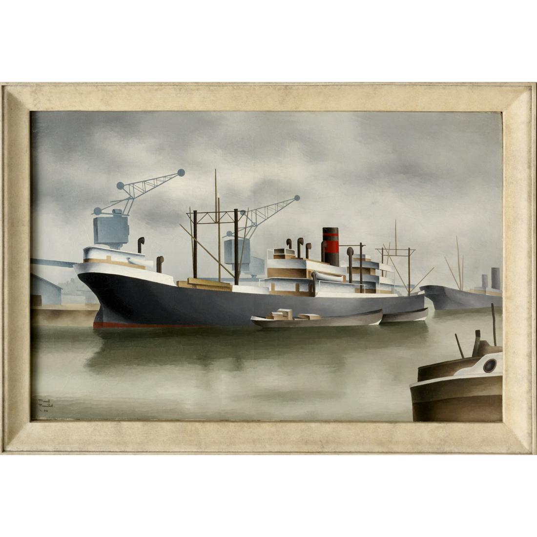 Marcel Mouillot, oil on canvas, c. 1920s (1 of 12)