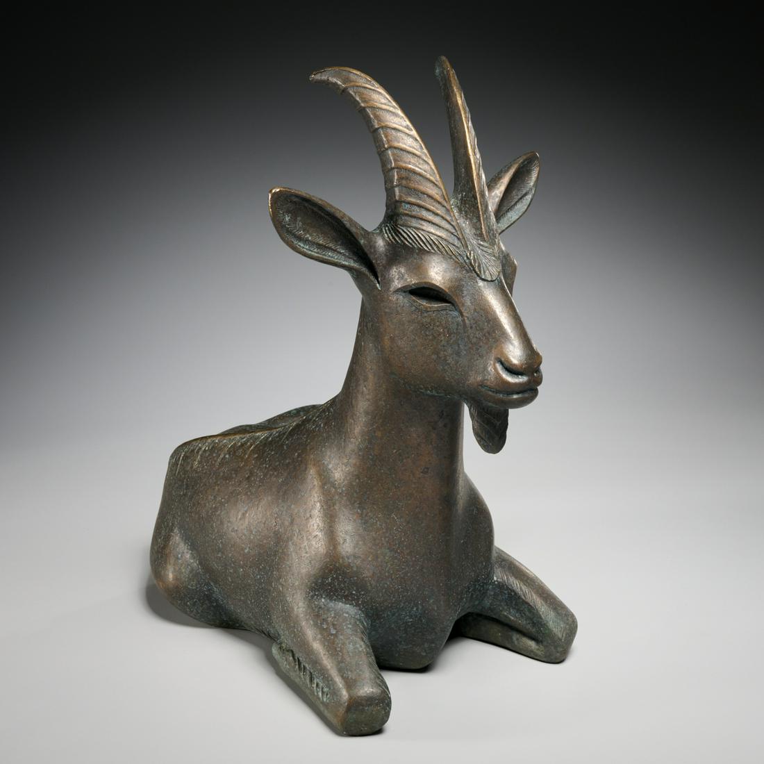 Aleko Kyriakos, bronze sculpture, c. 1962 (1 of 8)