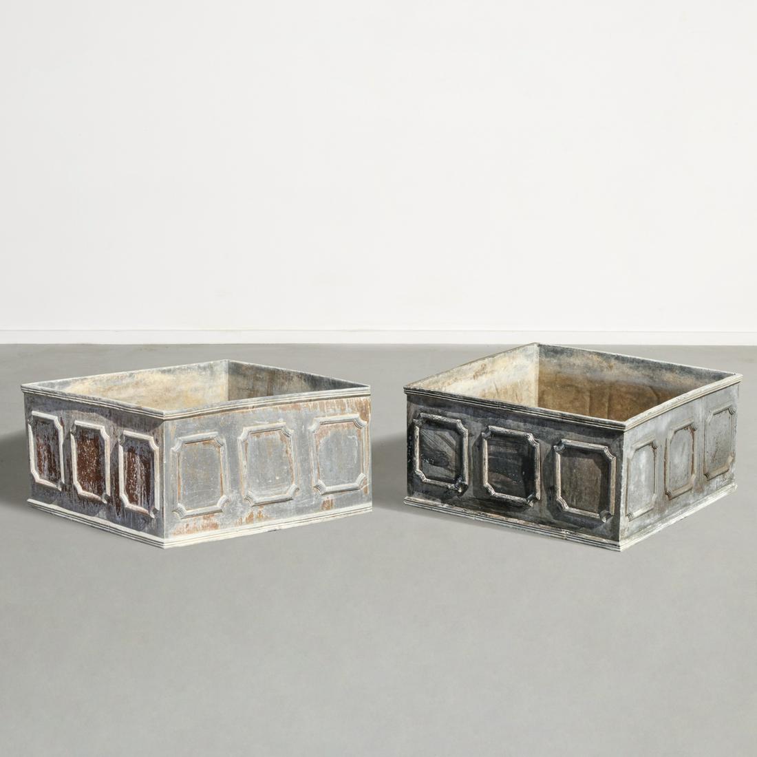 Pair large George III style planters, Peter Marino (1 of 7)