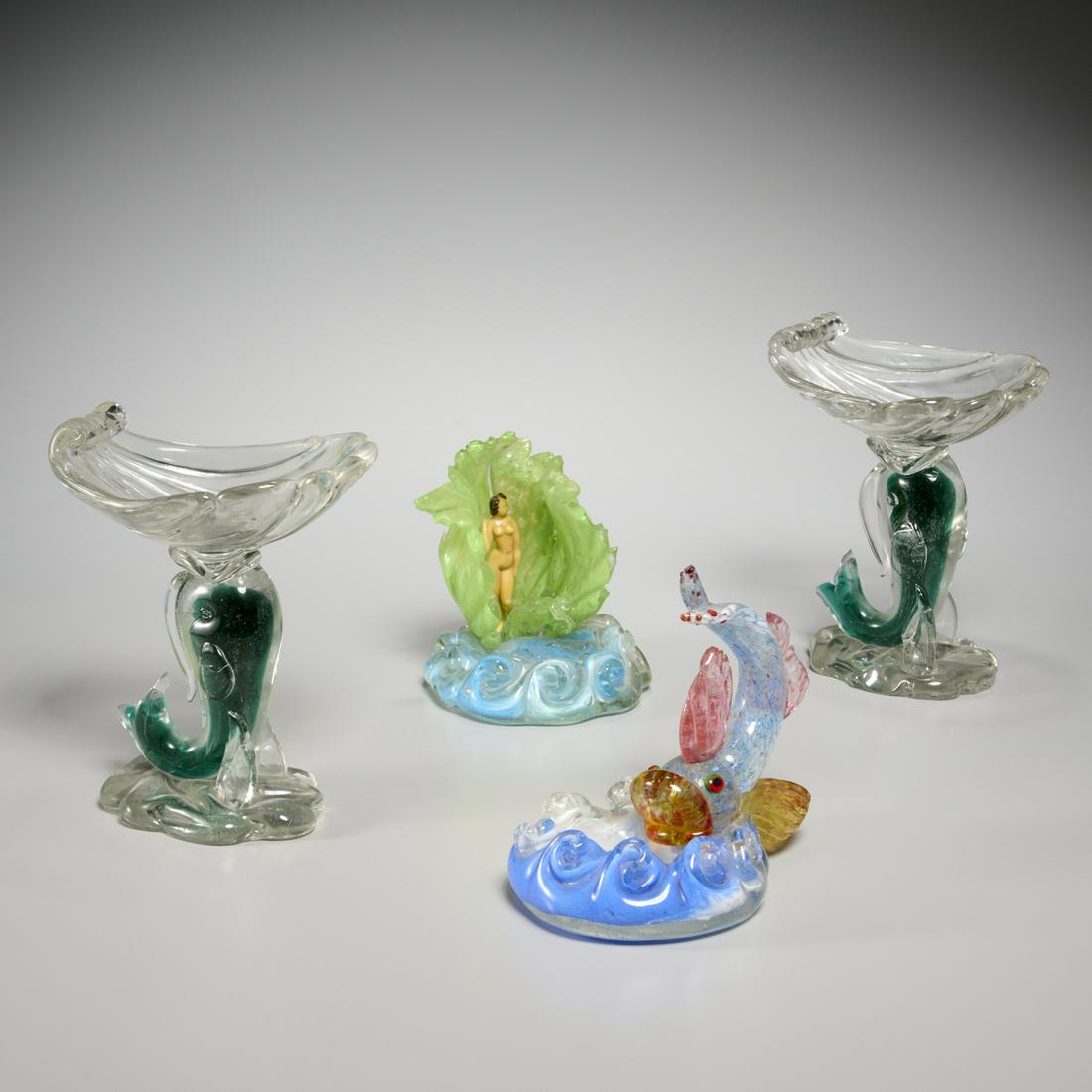 Mid-Century Murano glass, incl. Birth of Venus (1 of 7)