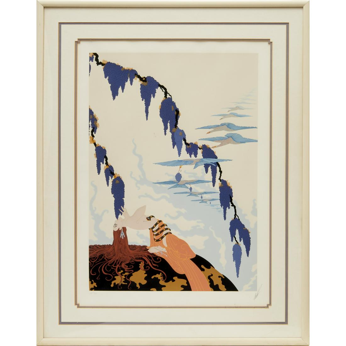 Erte, signed serigraph, 1980 (1 of 7)