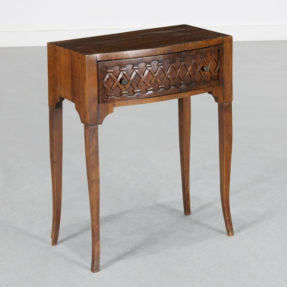Continental Neo-Classic walnut side table (1 of 9)