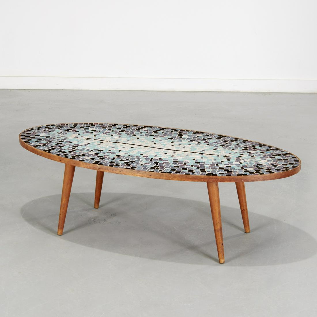 Gordon Martz style mosaic surfboard coffee table (1 of 4)