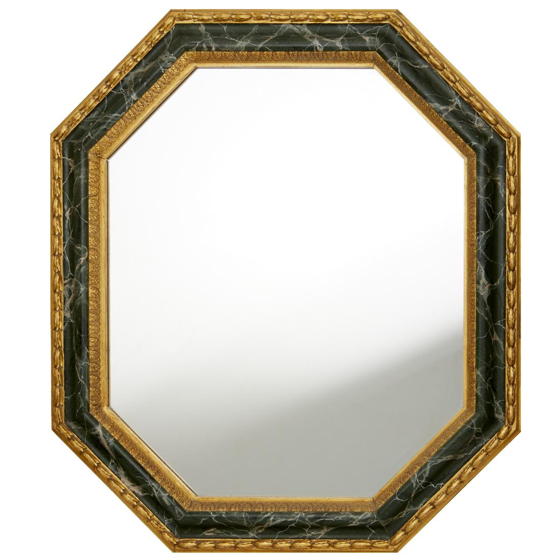 Custom faux finish and giltwood mirror (1 of 5)