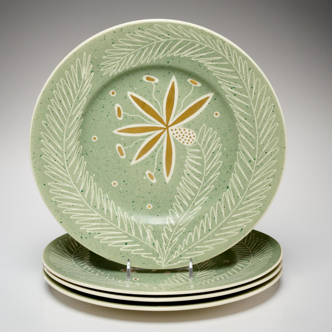 Set (4) Waylande Gregory plates (1 of 10)