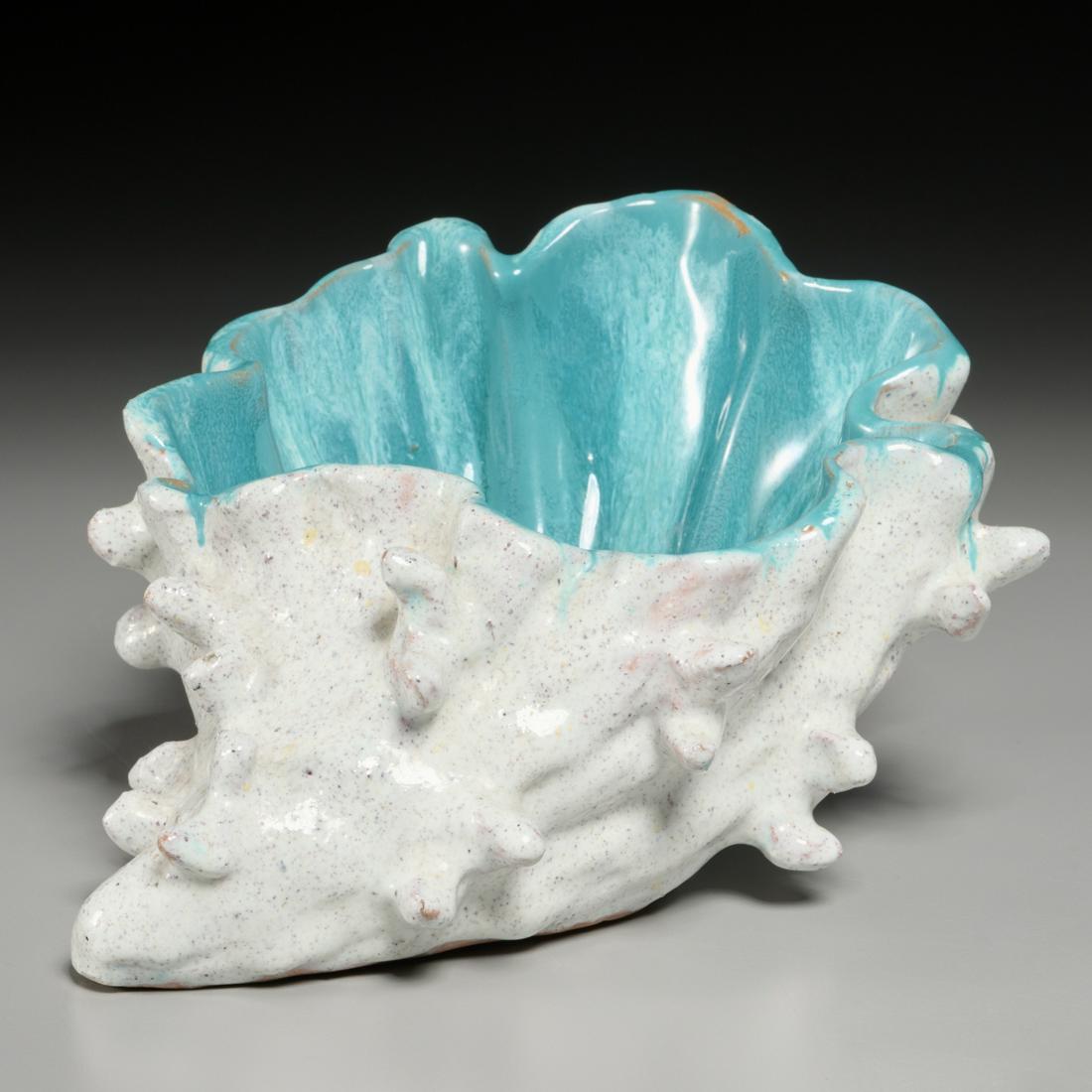 Marcello Fantoni, pottery shell vide poche (1 of 8)