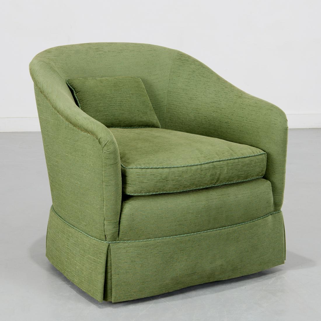 Ward Bennett (attrib.), upholstered lounge chair (1 of 5)