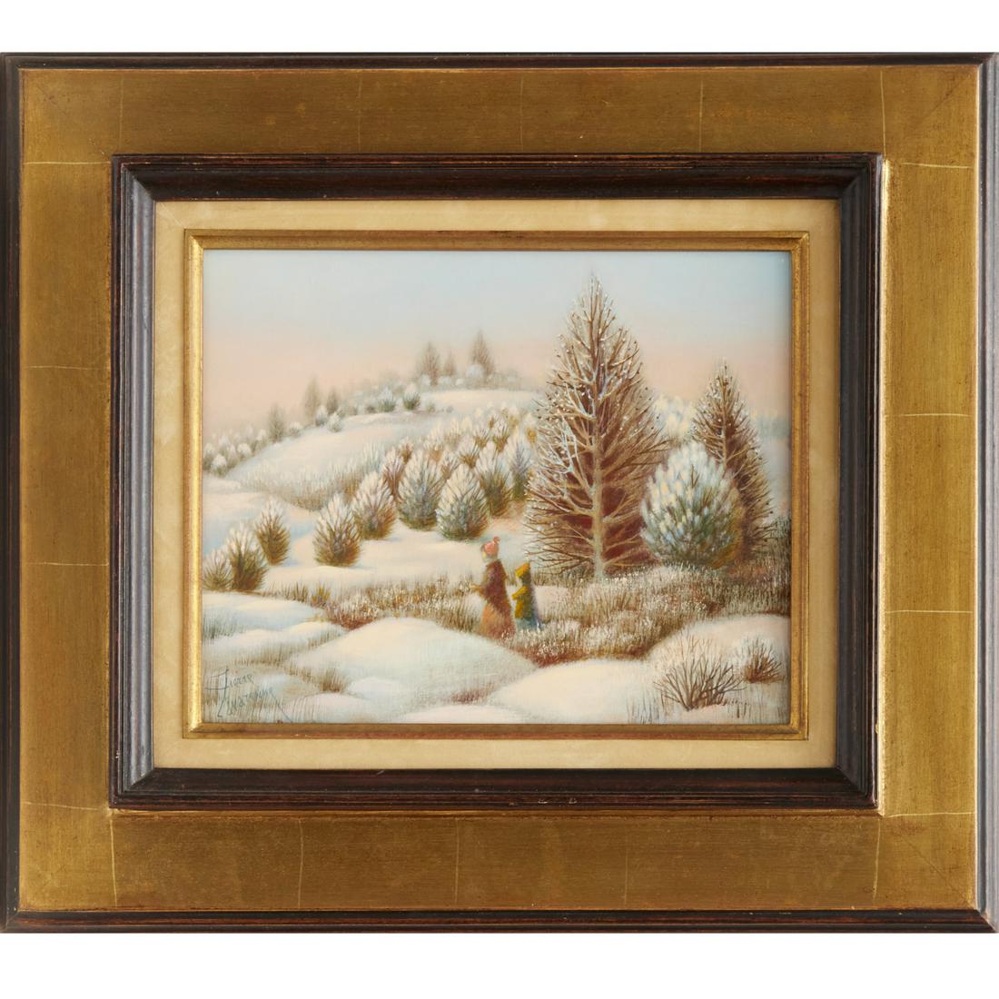 Pierre Lavarenne, oil on canvas (1 of 8)