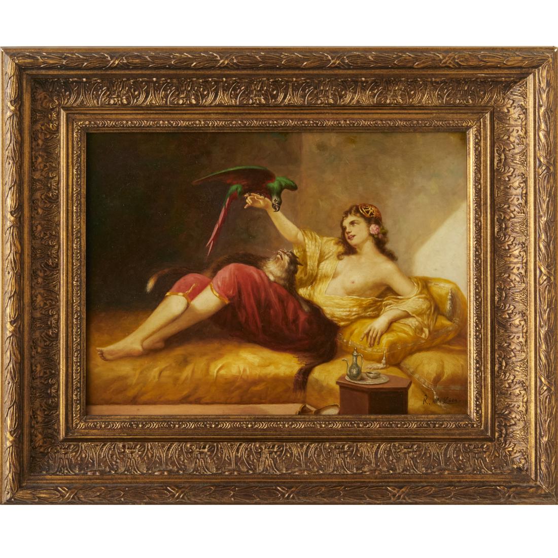 Raymond Neilson (after), oil on panel (1 of 6)