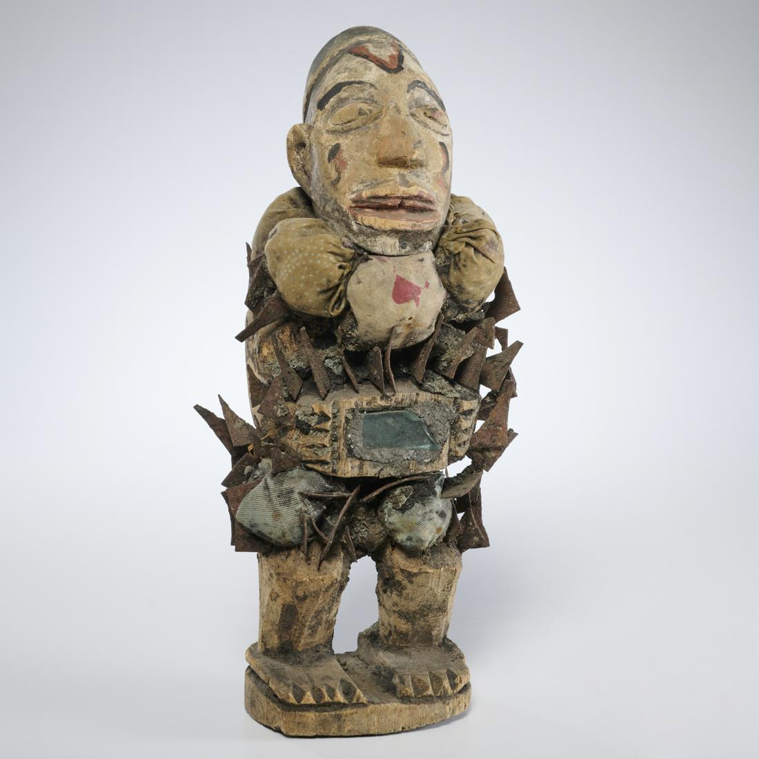 African Nkisi Nkondi (Power Figure) (1 of 10)