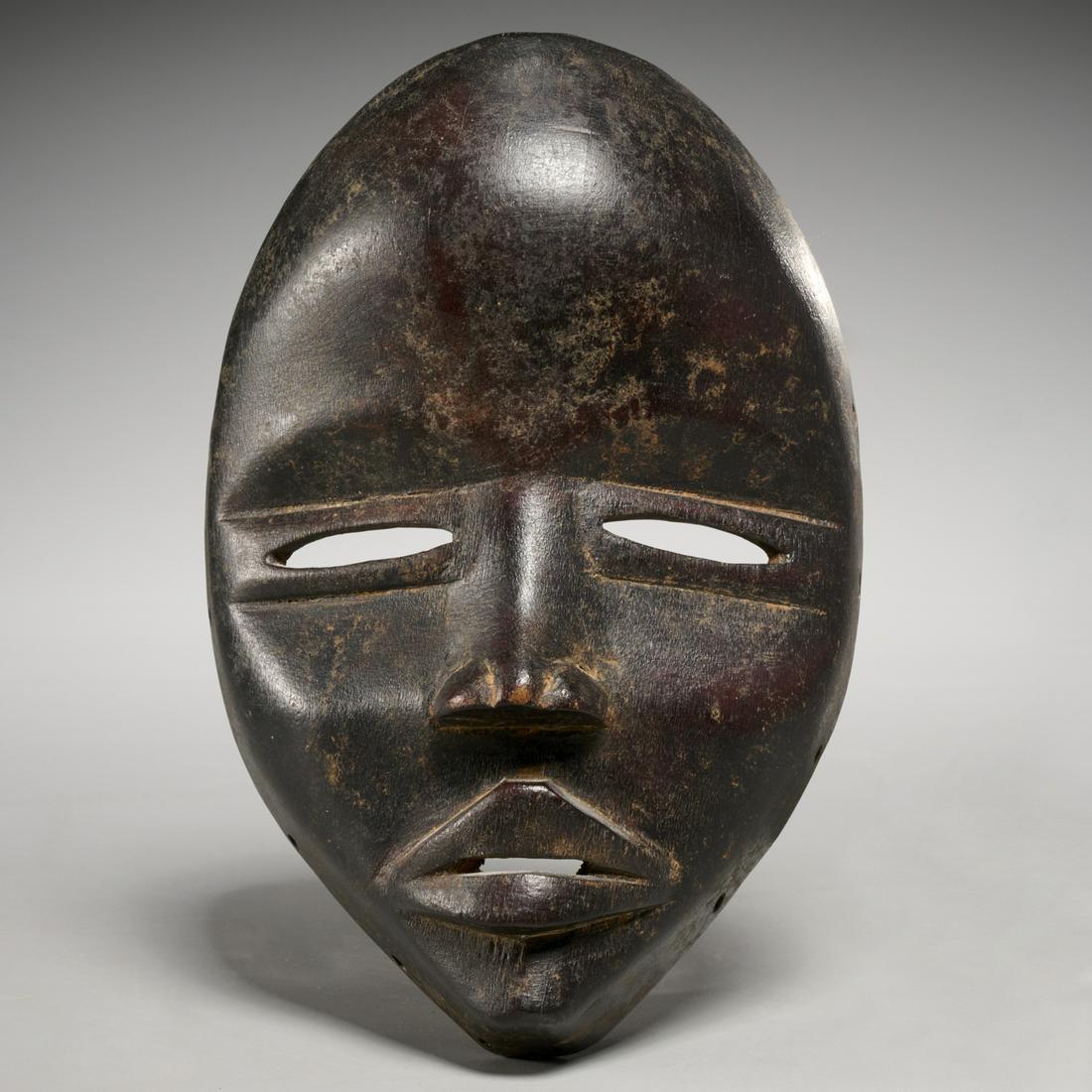 Dan Peoples, wood carved mask (1 of 4)