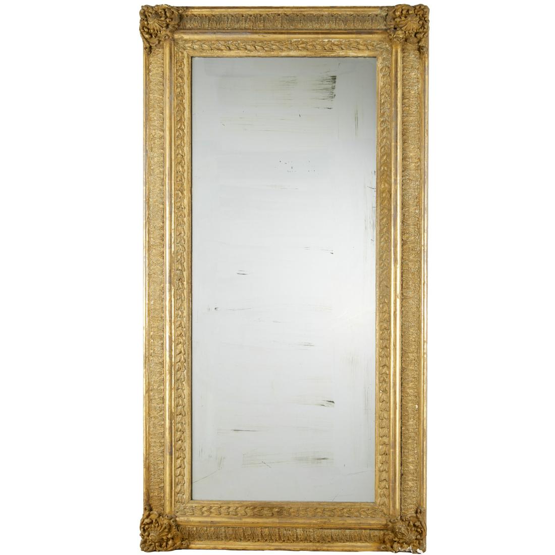 Louis Philippe giltwood pier mirror (1 of 5)